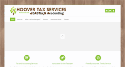 Desktop Screenshot of hoovertaxservices.com